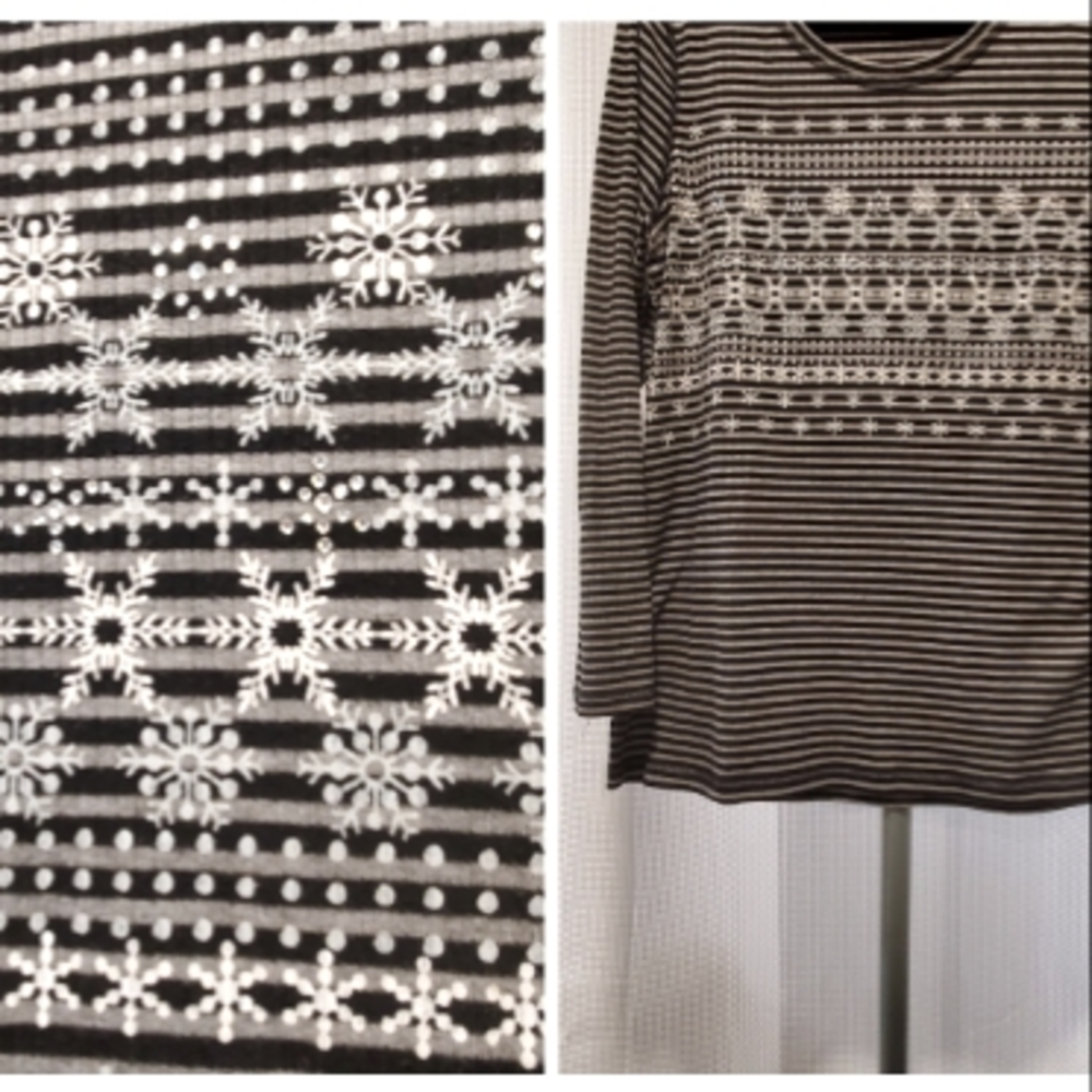 Long Sleeve Ribbed Tshirt